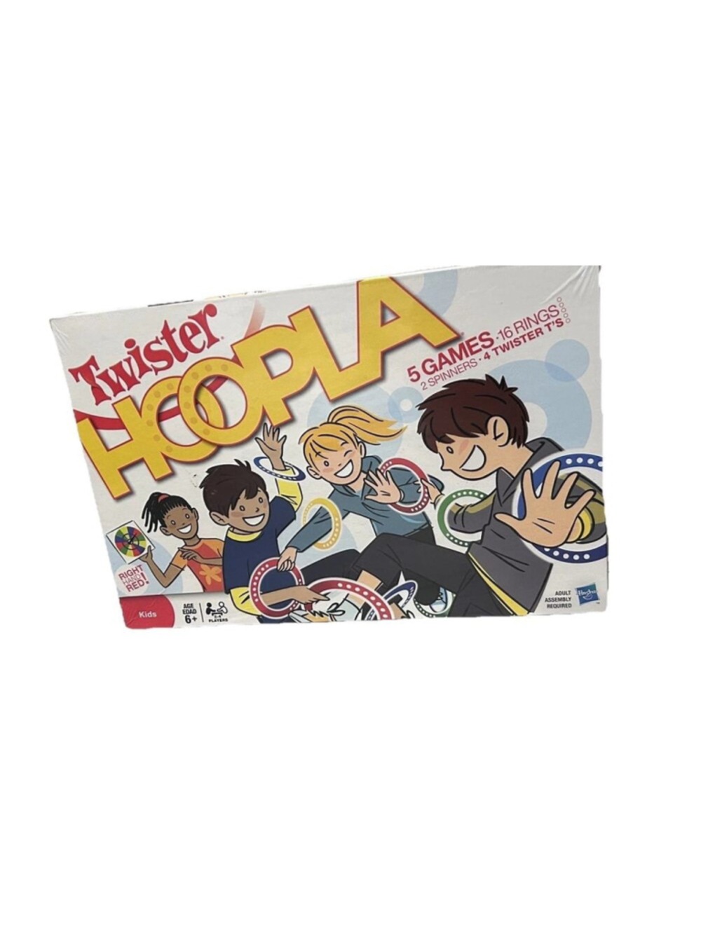 Twister Hoopla Game Hasbro Kids Board Skills Action 5 Games Factory Sealed New